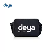 deya Classic 環保抗菌斜背包-黑