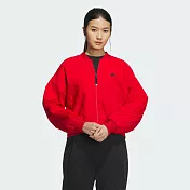 ADIDAS BOMBER JKT 女休閒外套-IM8873 XS 紅色