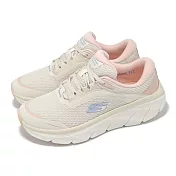Skechers 健走鞋 D Lux Walker 2.0-Classic Stroll 女鞋 米 粉紅 厚底 緩衝 150104NTPK 23cm NATURA/PINK
