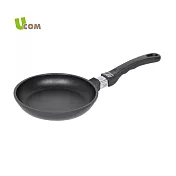 【瑞康屋UCOM】德國黑魔法平底鍋單柄無蓋20cm