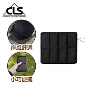 【韓國CLS】 戶外防潮坐墊 野餐墊 隨身 排隊神器 排隊  露營 野餐 登山(三色任選) 黑色