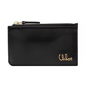 Chloe Iconic亮面小牛皮零錢夾(任選) 黑色