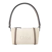 CHLOE Carry 帆布手提/肩背包 亞麻