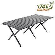 TREEWALKER 輕量化蛋捲碳鋼桌-黑色(大)