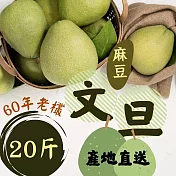 【鮮食優多】台南麻豆60年老欉文旦 20斤