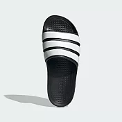 ADIDAS ADILETTE FLOW 男女休閒拖鞋-IF4134 UK7 黑色
