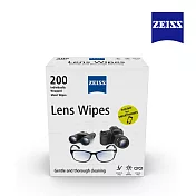 ZEISS 蔡司光學拭鏡紙   200入 (適用眼鏡、3C螢幕、鏡頭)