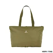 【HAPI+TAS】日本原廠授權 摺疊托特包- 仙人掌綠
