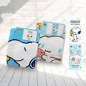 SNOOPY史努比童巾/大耳狗童巾-27x54cm-12條入