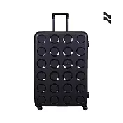 【LOJEL】VITA 32吋 PP材質 雙齒防盜防爆拉鍊箱 黑色