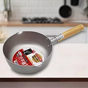 日本進口雙引水行平鍋-18cm-2支