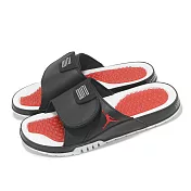 Nike 拖鞋 Jordan Hydro XI Retro 男鞋 黑 白 紅 魔鬼氈 運動拖鞋 FN2452-006 30cm BLACK/WHITE-GYM RED