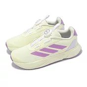 adidas 慢跑鞋 Duramo SL Boa K 中童 小朋友 米 紫 旋鈕 運動鞋 愛迪達 IE9102 16.5cm BEIGE/PURPLE