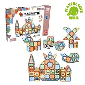 【Playful Toys 頑玩具】100PCS磁力片積木 STEAM 益智 磁力積木 早教 兒童禮物
