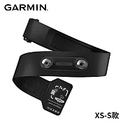 GARMIN HRM 600/200 心率感測器替換帶 XS-S  黑色