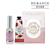DURANCE朵昂思 口袋裡的香氣日常[花漾淡香水14ml+花漾護手霜30ml]-多香味可選-公司貨 玫瑰花瓣+罌粟花