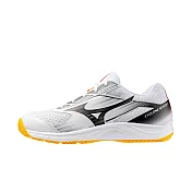 Mizuno Cyclone Speed 5 [V1GA258098] 男 排球鞋 寬楦 穩定 包覆 回彈 白 黑 26.5cm 白/黑