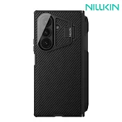 NILLKIN 三星 Z Fold 7 5G 黑鏡 Prop 磁吸保護殼(透明鏡蓋)(攜筆款) MagSafe -黑色