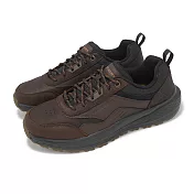 Skechers 休閒鞋 Slade Ultra-Peralto 男鞋 棕 黑 皮革 抓地 支撐 運動鞋 210925RDBR 26cm RED/BROWN