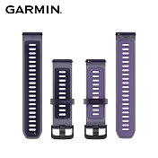 GARMIN Quick Release 22mm 矽膠錶帶  暮光紫