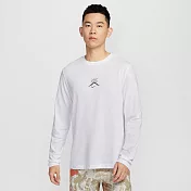 NIKE AS M NK DF TEE LS TRAIL SSNL 男 長袖上衣-HJ3602100 S 白色