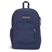JANSPORT -CROSS TOWN PLUS 校園系列後背包 -海軍藍