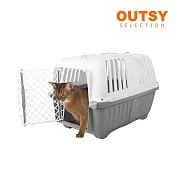OUTSY寵物外出運輸籠(貓狗適用) 石碇灰