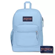 JANSPORT -CROSS TOWN PLUS 校園系列後背包 -粉嫩藍