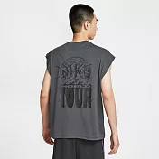 NIKE AS M NK DF SL TOP STREET 男背心上衣-HV1889060 M 灰色
