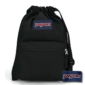 JANSPORT -DRAW SACK 校園系列束口後背包 -經典黑