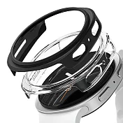 Rearth Ringke 三星 Galaxy Watch 8 (44mm) 手錶輕薄保護套 1透1黑