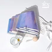 【雨之情】夢幻透明摺疊傘 羽毛