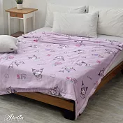 英國Abelia《Sanrio-酷洛米睡衣派對》100%天絲抗菌涼被(5x6.5尺)