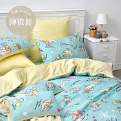 英國Abelia《Sanrio-扭扭蛋喜拿》雙人天絲被套