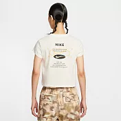 NIKE AS W NSW TEE CLASSICS+ SPD 女短袖上衣-IH8507133 S 白色