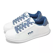Fila 休閒鞋 Inheritance 3 男鞋 白 藍 低筒 皮革 小白鞋 斐樂 1C923Z133 26cm WHITE/BLUE