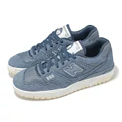 New Balance NB 休閒鞋 550 男鞋 女鞋 藍 白 復古 NB 紐巴倫 BB550PHC-D 23cm BLUE/WHITE