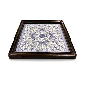 【C’est Chic】玥笙薈景德鎮青花瓷方茶盤-幅27.5cm-5色可選 風化黑