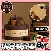 【野一夏】天然木質精油擴香木-附精油乙瓶 小柴堆擴香木 精油擴香木 香氛木 香薰擴香木 香氛居家 汽車香氛木 室內擴香 精油木 車内薰香木 木製擺件