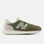 New Balance [WS237MSW] 女 休閒鞋 運動 復古 B楦 NB 237 緩震 舒適 橄欖綠