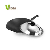 【瑞康屋UCOM】丹麥黑魔法不沾炒鍋36cm含蓋