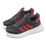 adidas 慢跑鞋 X_Plrpath K 中童 小朋友 黑 紅 運動鞋 愛迪達 ID0252 16.5cm BLACK/RED