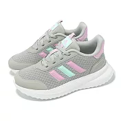 adidas 慢跑鞋 X_Plrpath K 中童 童鞋 灰 運動鞋 愛迪達 IF1477 16.5cm GREY/PINK