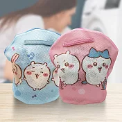 吉伊卡哇-圓形手提雙層洗衣袋-4入