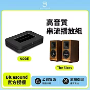 【Bluesound】NODE + Klipsch The Sixes 高音質串流播放組(公司貨) 黑色NODE