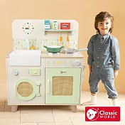 【德國 classic world 客來喜經典木玩】綠野秘境廚房組《50641》