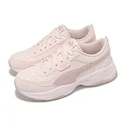 Puma 休閒鞋 Cilia Mode 女鞋 粉紅 厚底 增高 皮革 老爹鞋 37112529 23cm PINK