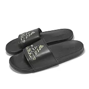 adidas 拖鞋 Adilette Comfort 男鞋 女鞋 黑 綠 輕便 涼拖鞋 愛迪達 JP7083 23.5cm BLACK/GREEN