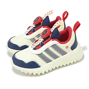 adidas 慢跑鞋 ActiveFlex BOA 4.0 C CNY 中童 小朋友 白藍 農曆新年 旋鈕 運動鞋 JS3090 16.5cm WHITE/NAVY