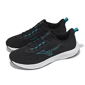 Mizuno 慢跑鞋 Enerzy Runnerz 2 寬楦 男鞋 黑 白 緩衝 輕量 運動鞋 美津濃 K1GA2512-01 27cm BLACK/WHITE
